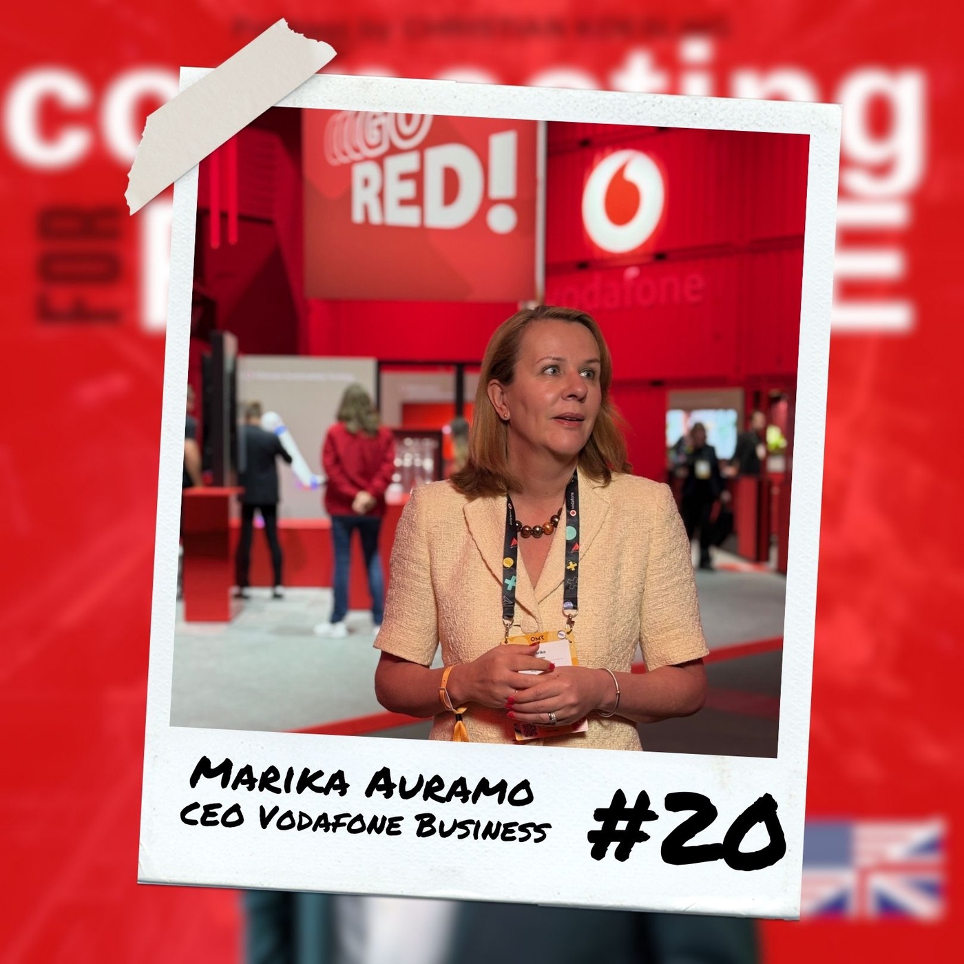 #20 Future Forward with Marika Auramo, CEO Vodafone Business: Redefining Leadership and the B2B Future at OMR 2025