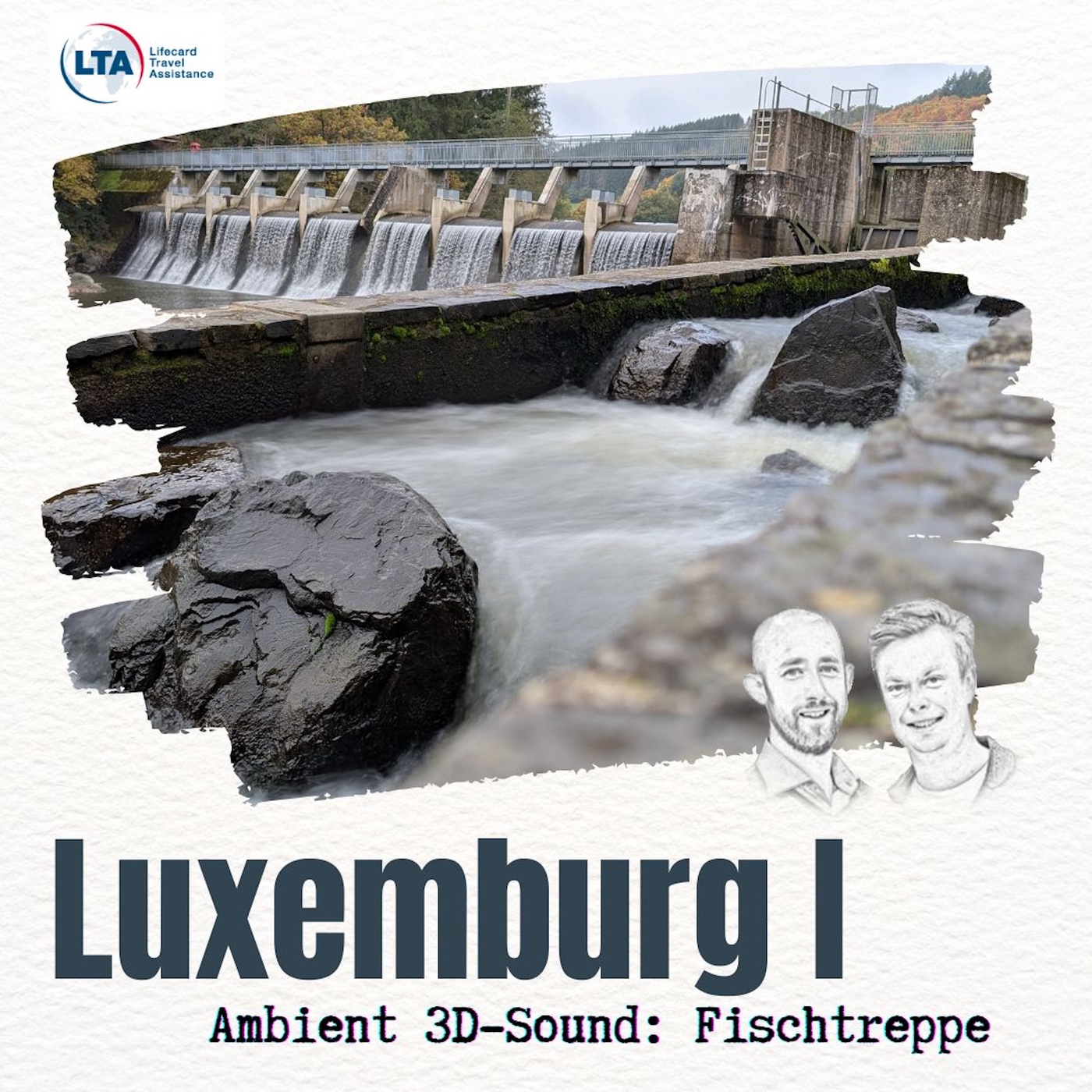 ASMR Fischtreppe in Luxemburg: Ambient 3D-Sound zum Einschlafen