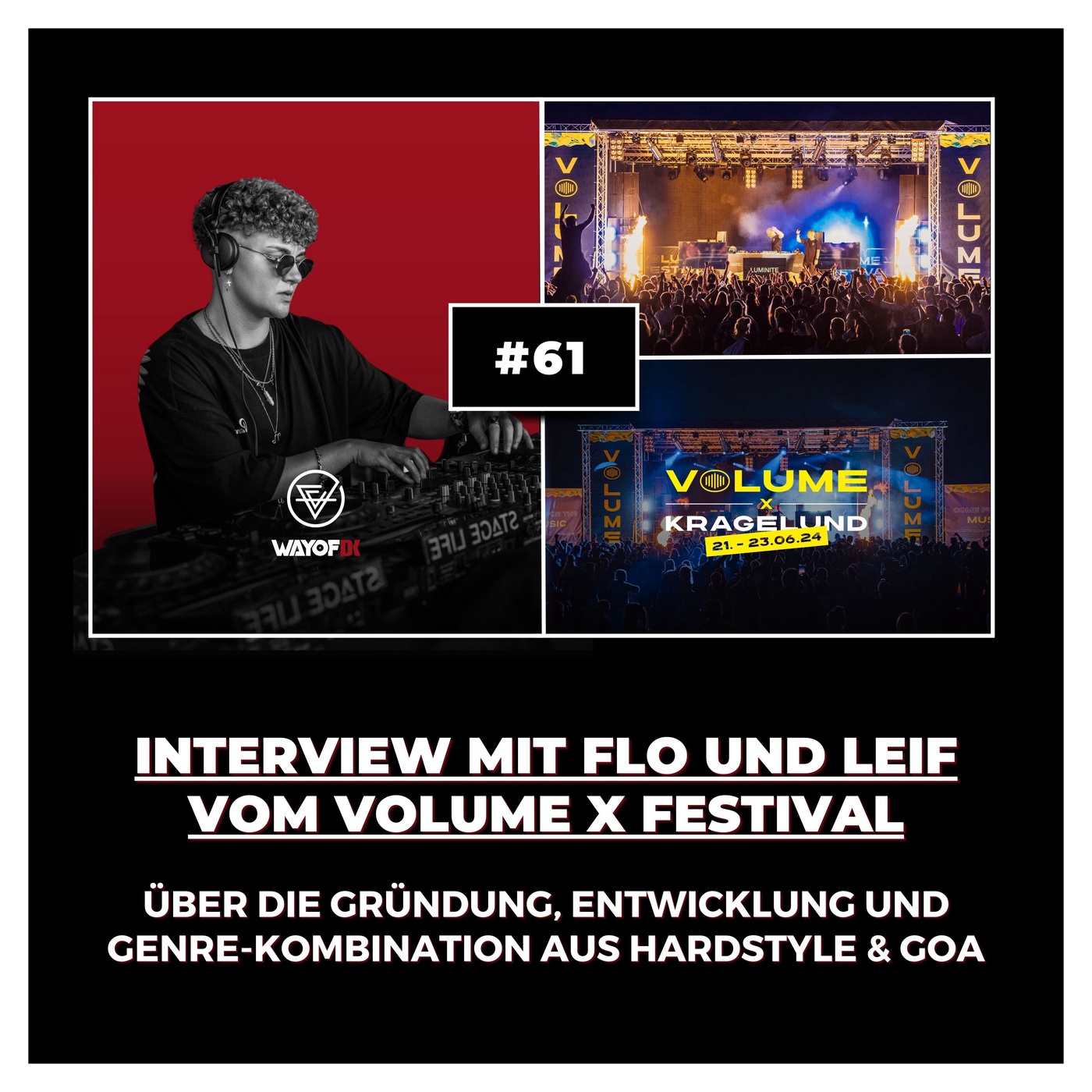 #61 Interview mit dem Volume X Festival: Über die Gründung, Entwicklung und Genre-Kombination aus Hardstyle & Goa