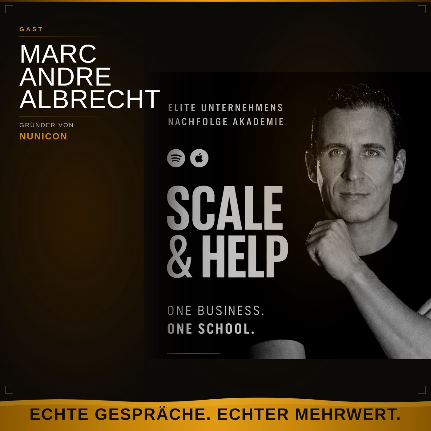 Von der Kindheit im Familienunternehmen zur eigenen Gründung – Marc-André Albrecht über NuNicon, Honorarberatung und Fin