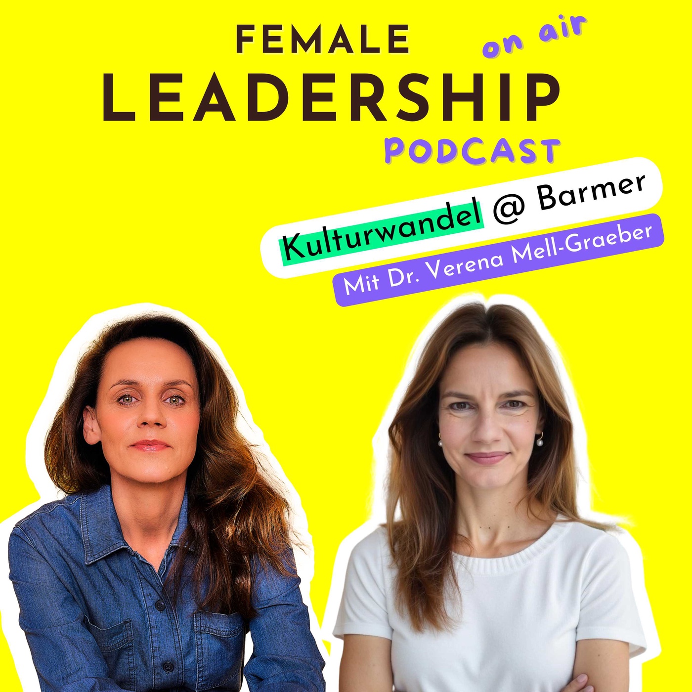 #55 Wie die Barmer mit über 3.000 Coachings die eigene Leadership-Kultur transformiert - Mit Dr. Verena Mell-Graeber