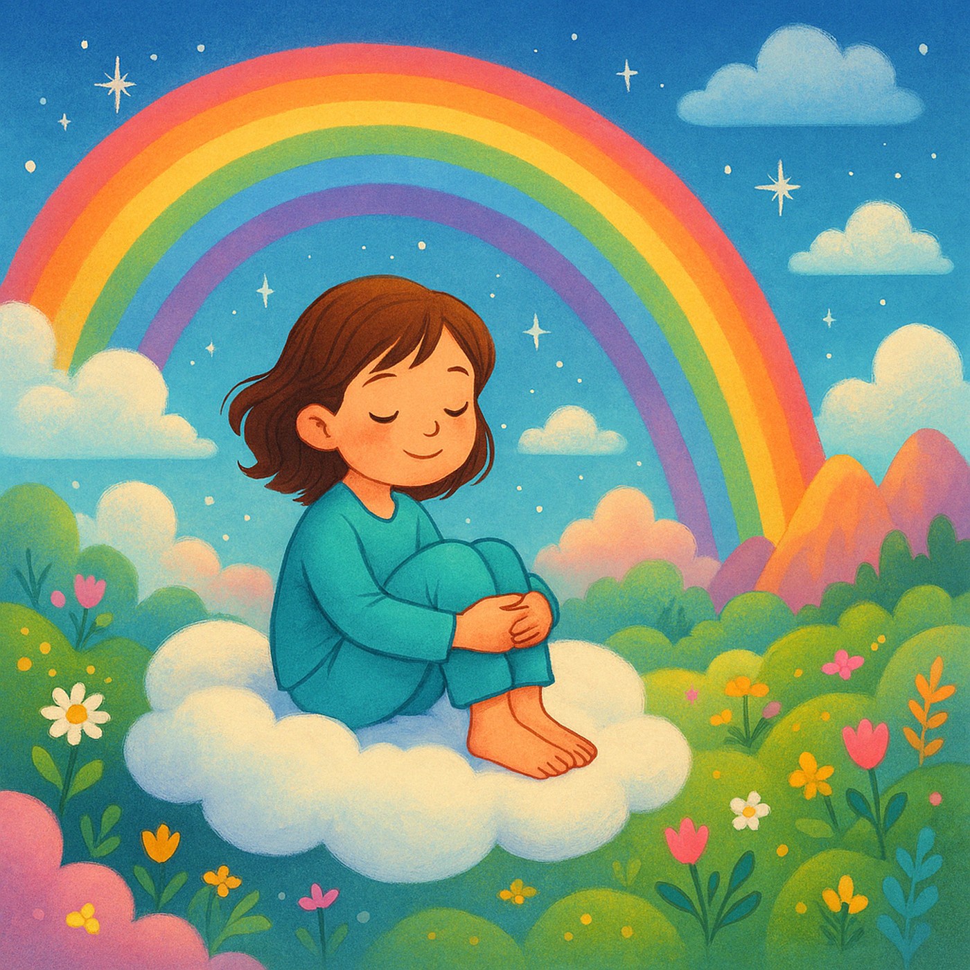 #01 Traumreise: Die Wolkenreise ins Regenbogenland (zum Weiterschlafen)