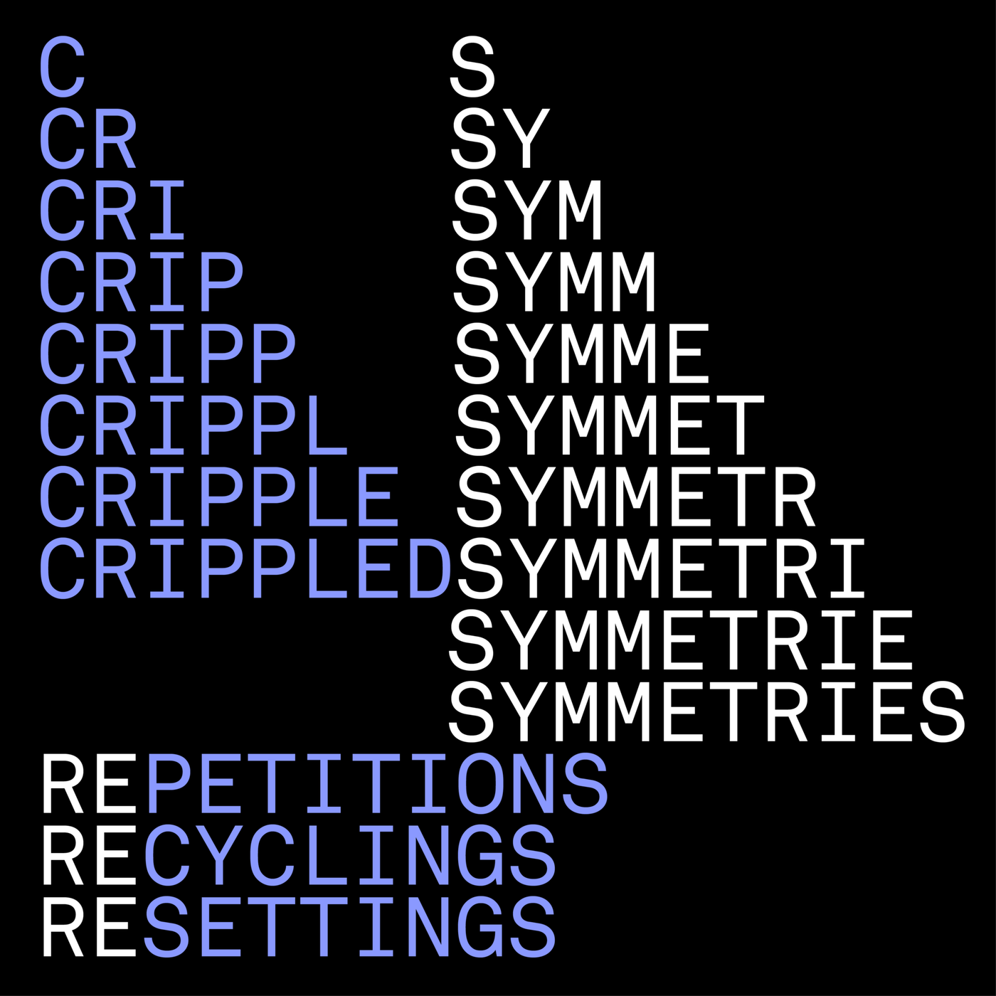 Crippled Symmetries - Alexandre Babel zu Gast
