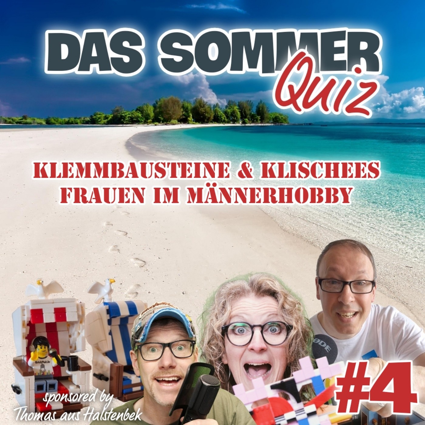 Folge 75 - Das Sommer Quiz #4 - Klemmbausteine & Klischees - Frauen im Männerhobby