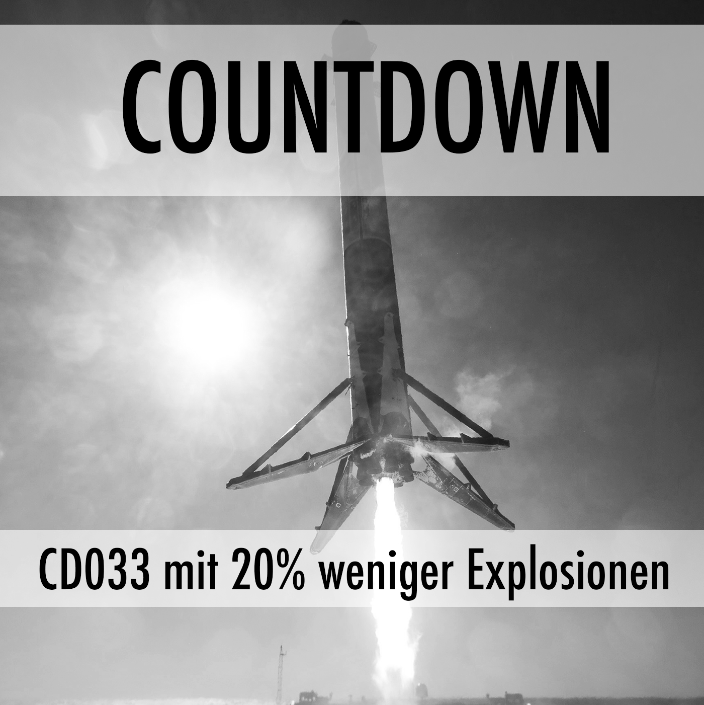 CD033 mit 20% weniger Explosionen