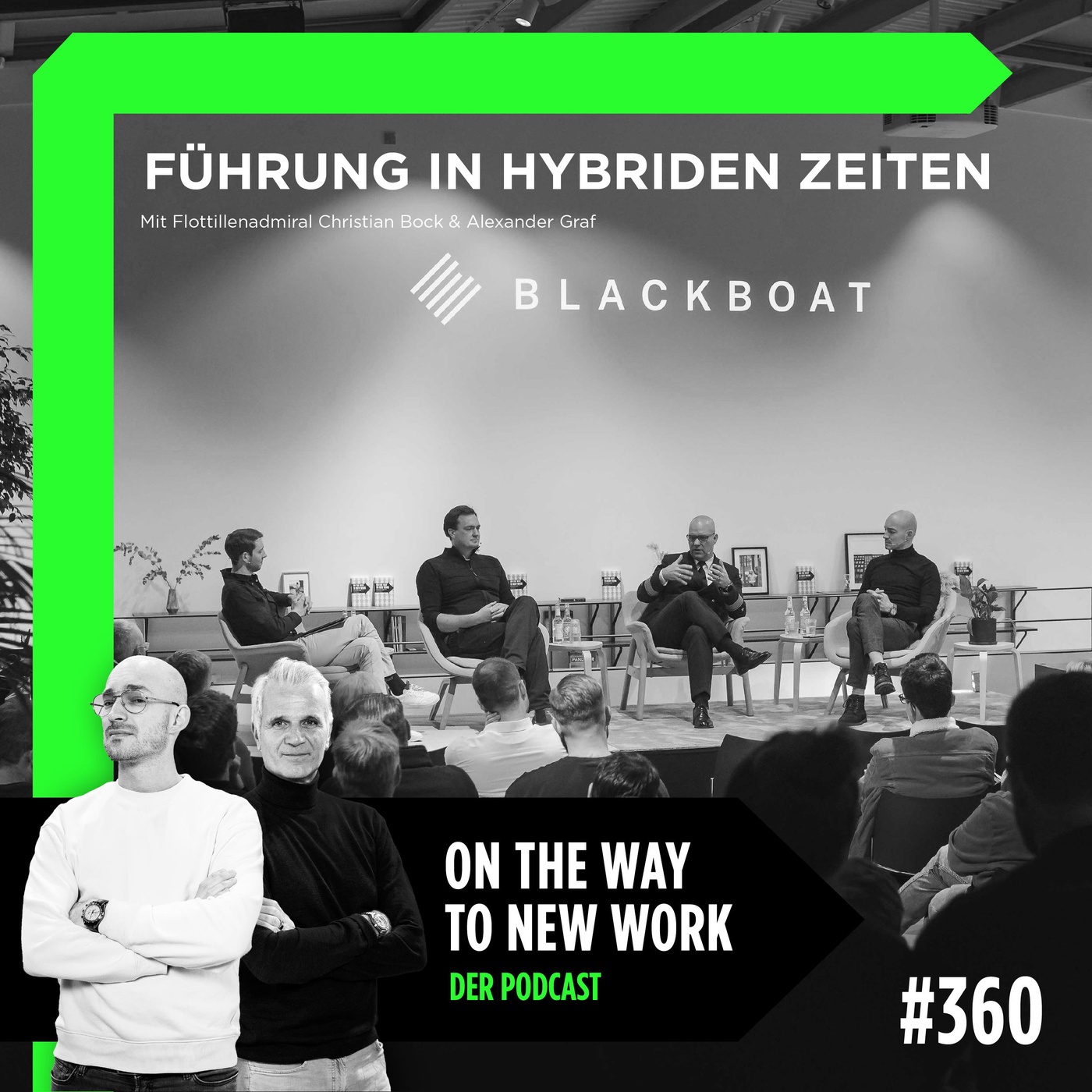 #360 Sonderfolge aus dem House of New Work | “Führung in hybriden Zeiten” |  u.A. mit Flottillenadmiral Christian Bock