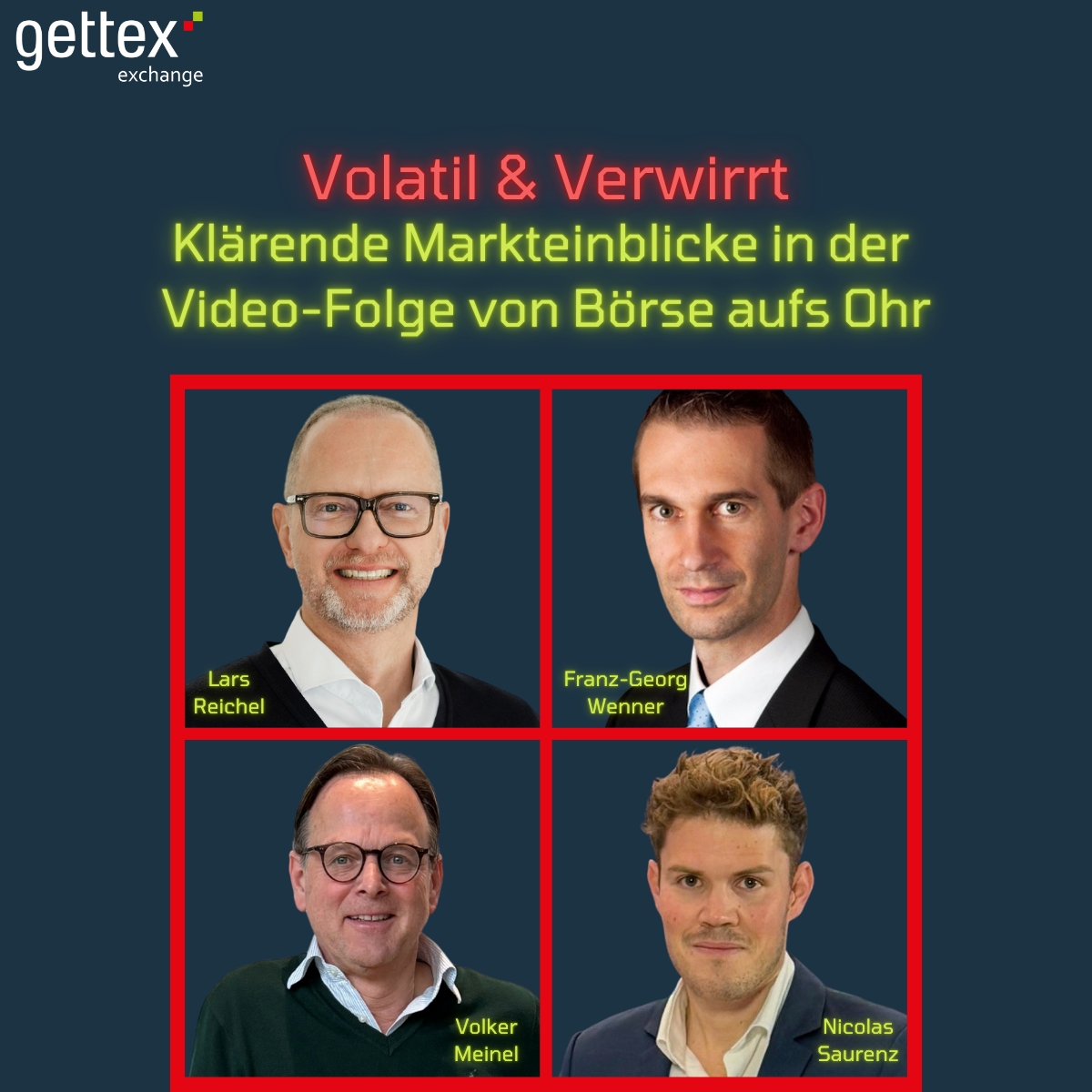 # 27 Volatil & Verwirrt