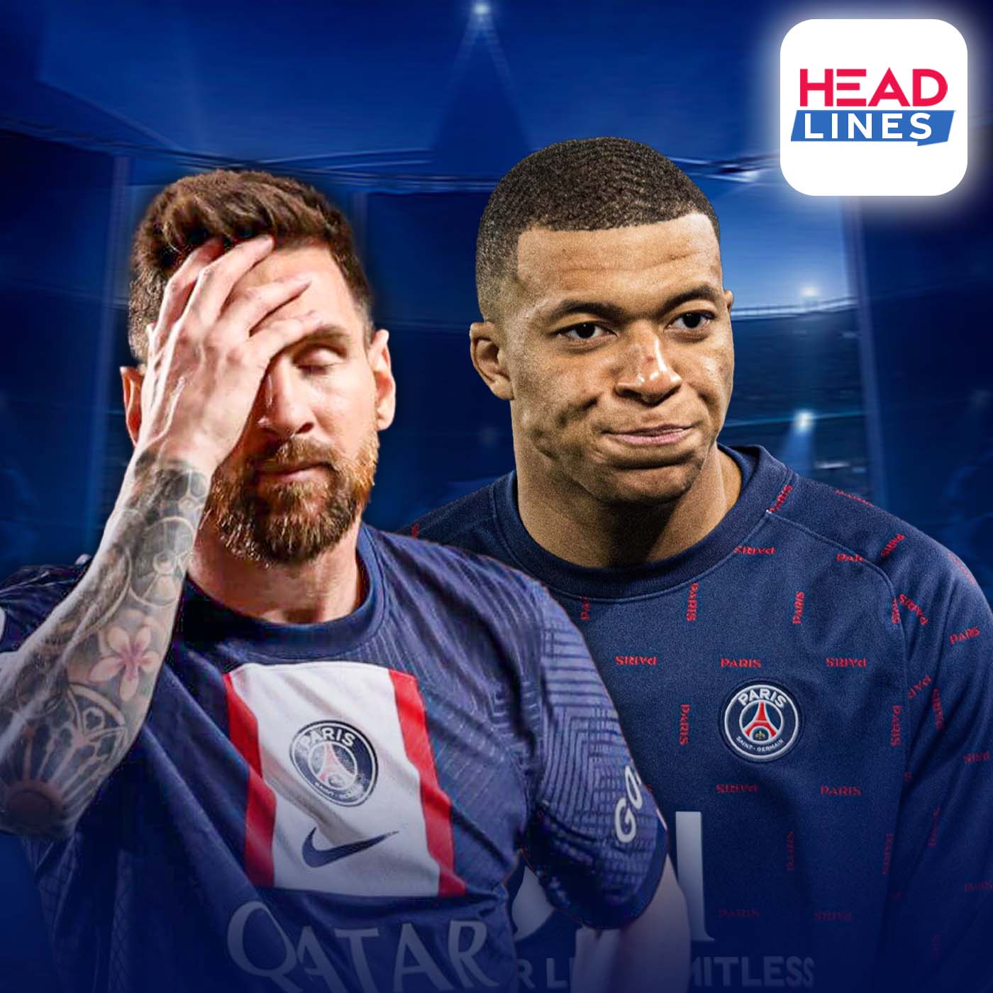 FCBinside Headlines: Vor CL Mega-Duell: PSG ohne Messi & Mbappe - oder alles nur ein Bluff? 😳