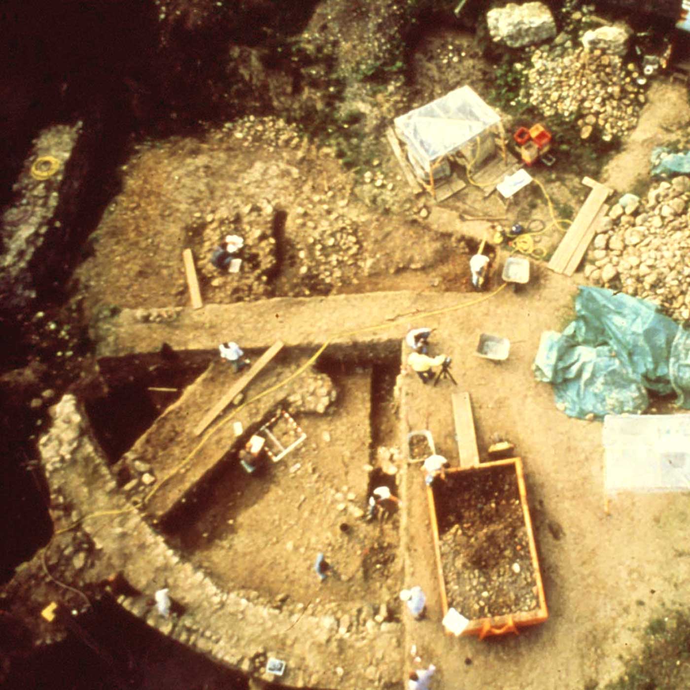 Burg Bommersheim - ein Glücksfall für die Archäologie 