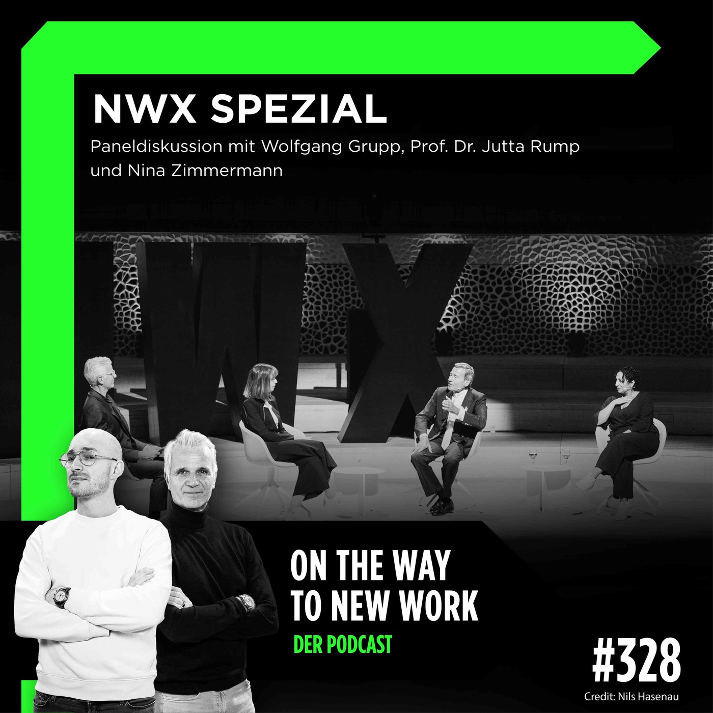 #328 NWX-Special 2: Wolfgang Grupp, Trigema; Jutta Rump, Universität Ludwigshafen und Nina Zimmermann, kununu