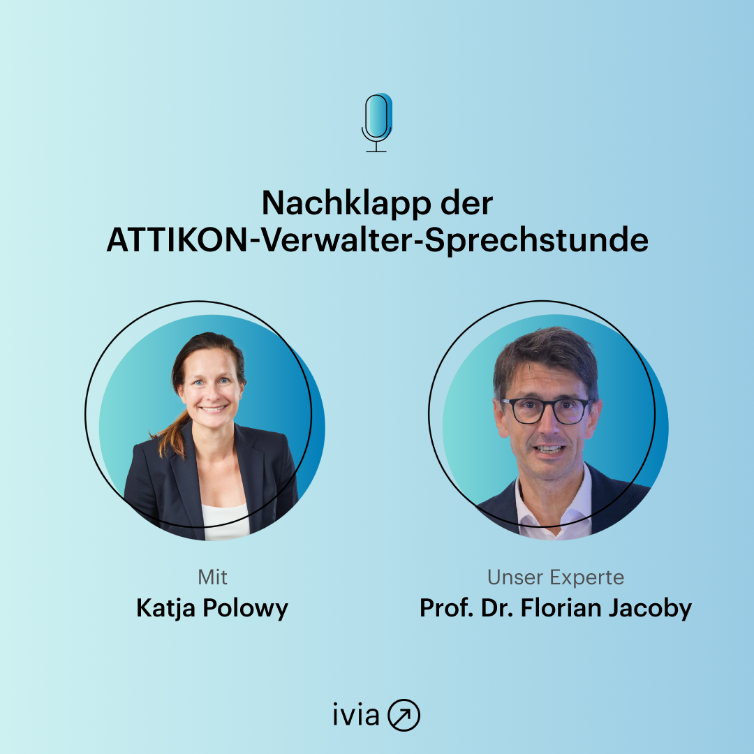 Nachklapp der ATTIKON-Verwalter-Sprechstunde August