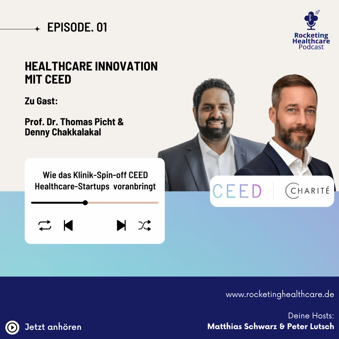 DeepDive 08: Wie das Klinik-Spin-off CEED von der Charité Healthcare-Startups voranbringt