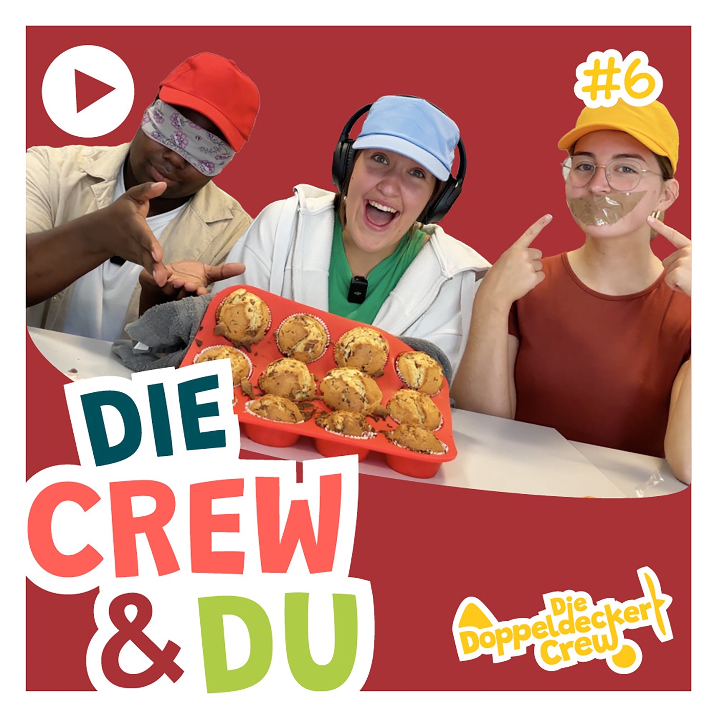 Die DÜMMSTE Art zu backen | Crew&Du #6 | Die Doppeldecker Crew | Interaktives Video für Kinder