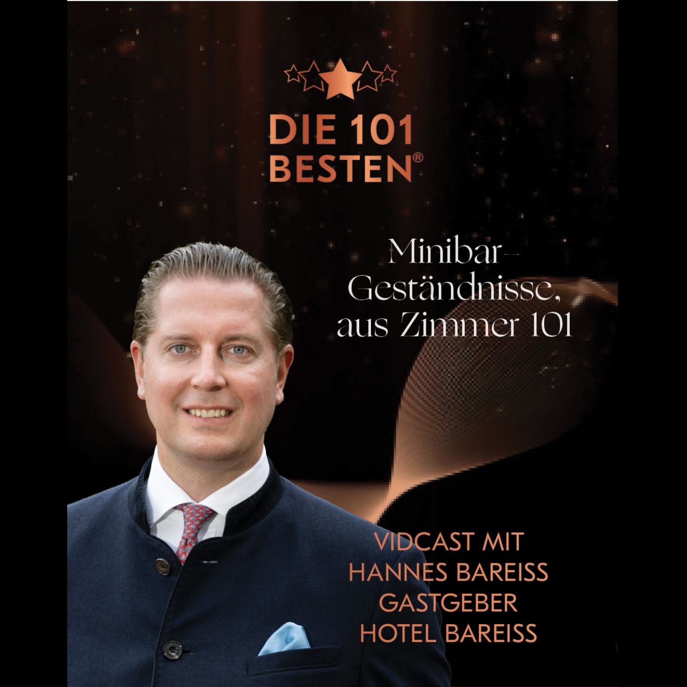 Hannes Bareiss zu Gast an der „Minibar im Zimmer 101“.