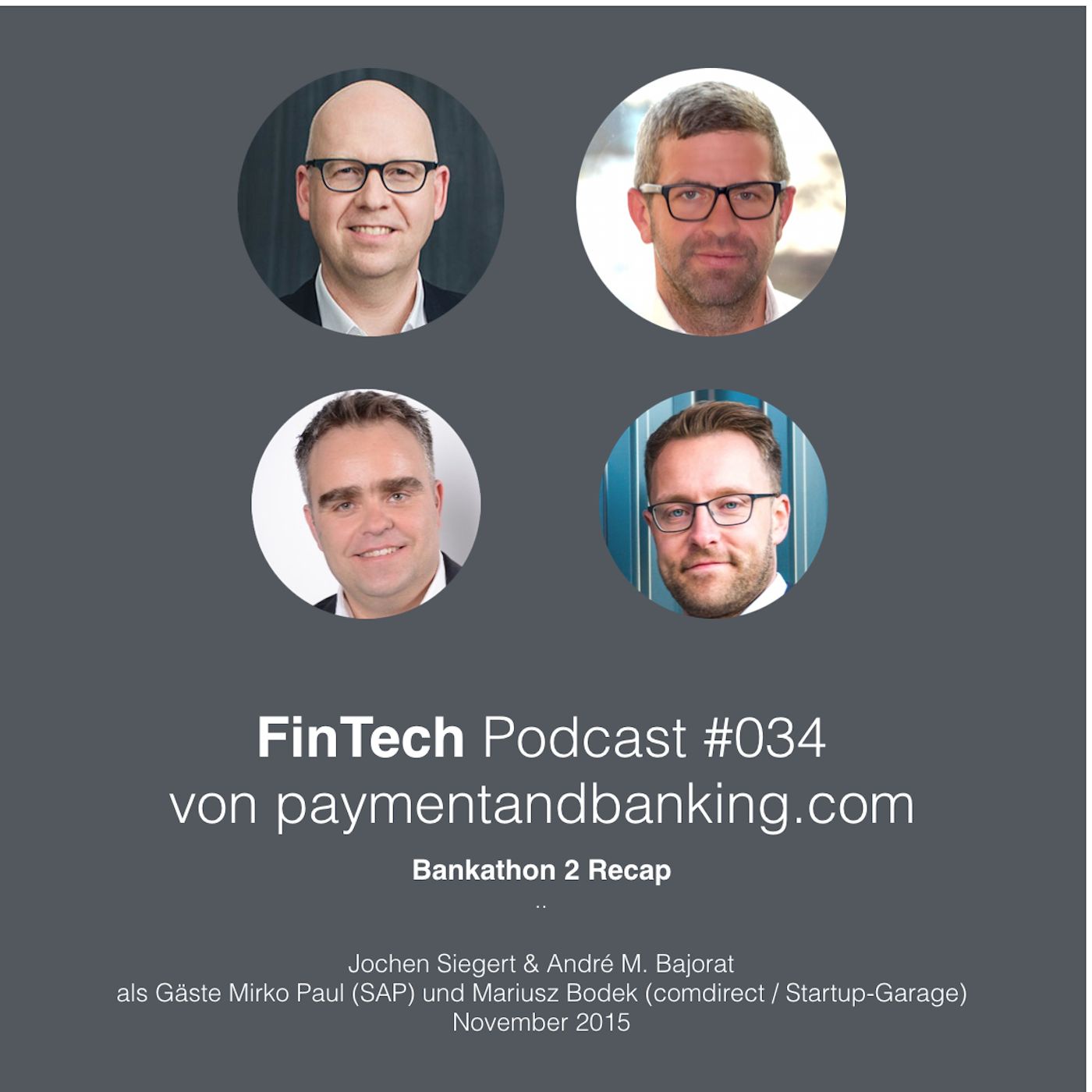 FinTech Podcast #034 – Recap Bankathon 2