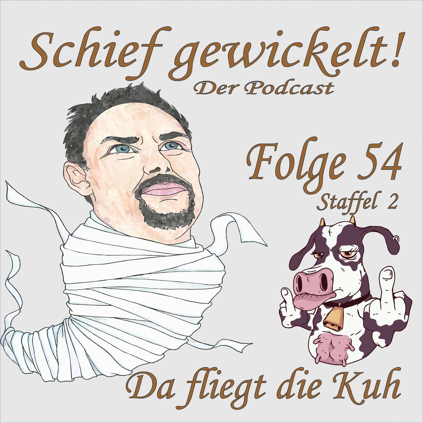 Da fliegt die Kuh