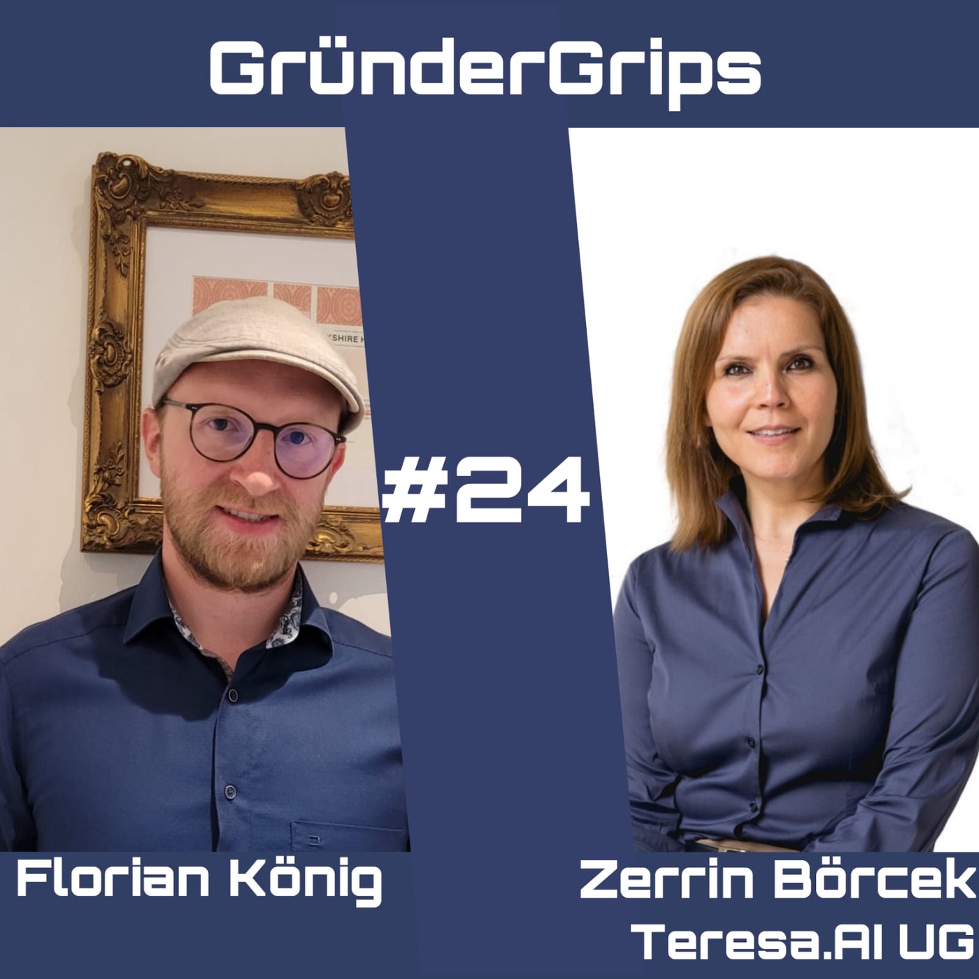 GG #24 mit Zerrin Börcek: Teresa.AI ist eine digitale Alltagshelferin für Senioren +Wie GründerInnen unterstützen?