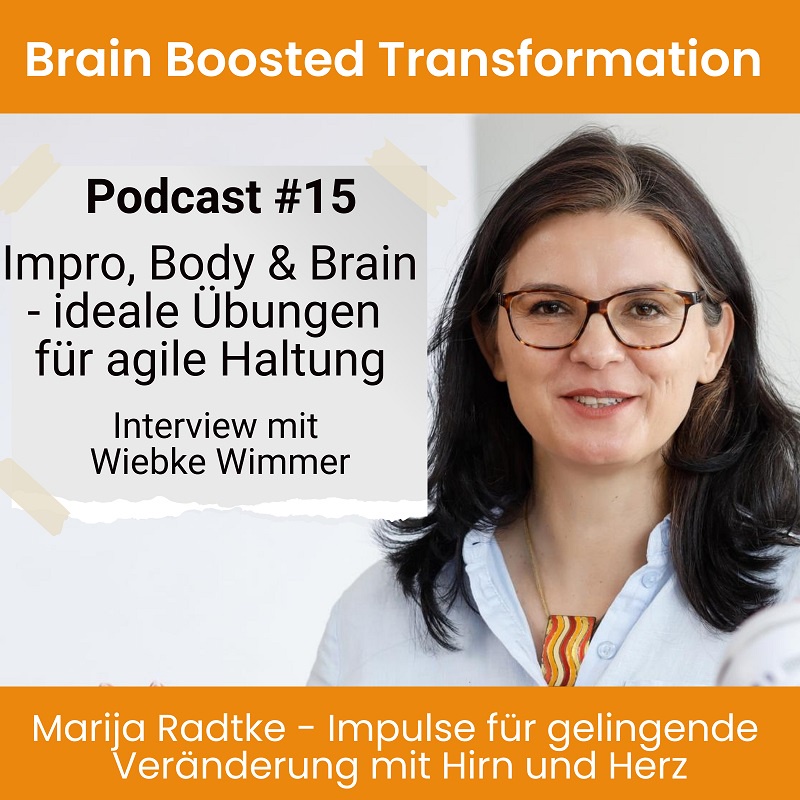 #15 - Impro, Body Brain Tools - agile Haltung einfach üben - Interview mit Wiebke Wimmer