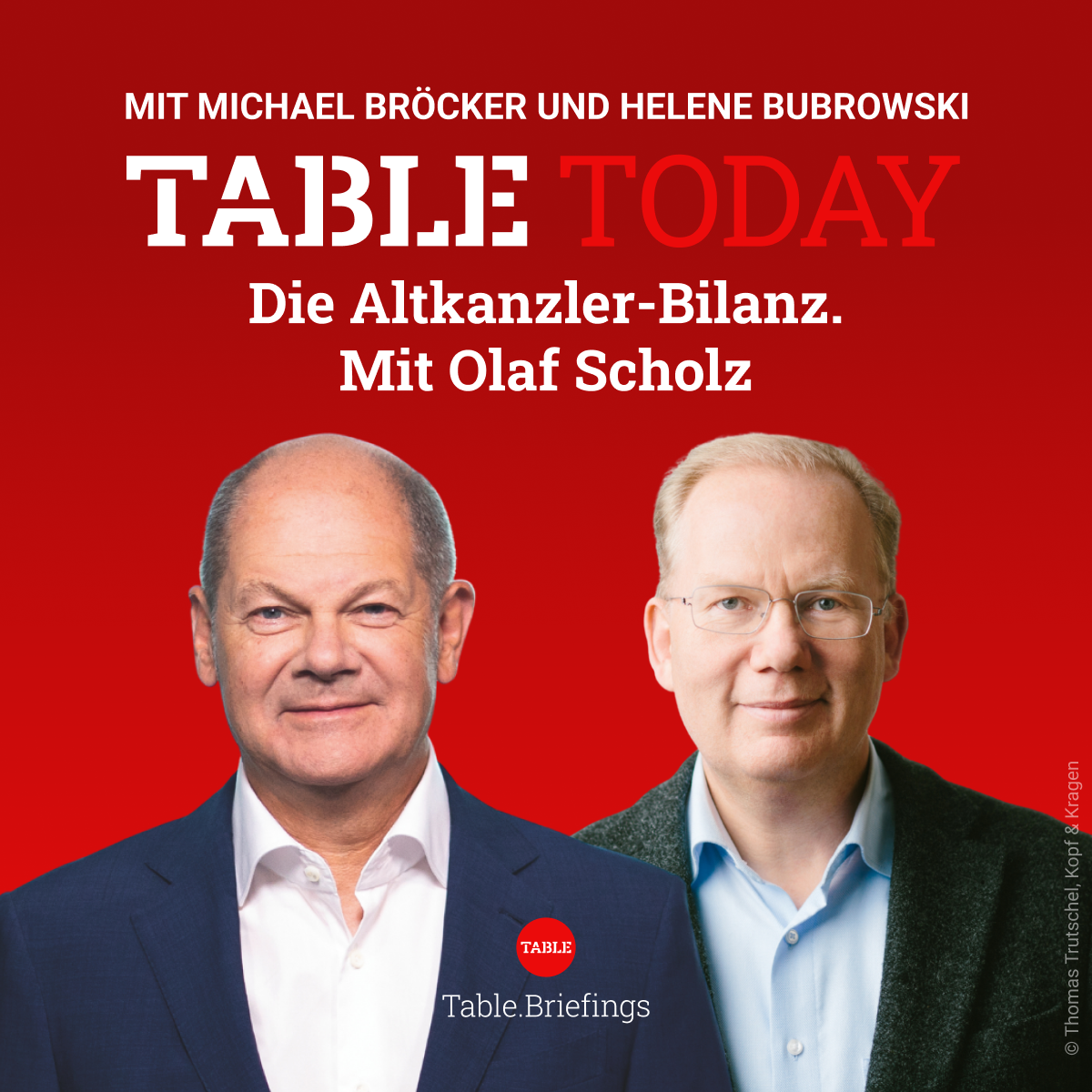 Die Altkanzler-Bilanz. Mit Olaf Scholz