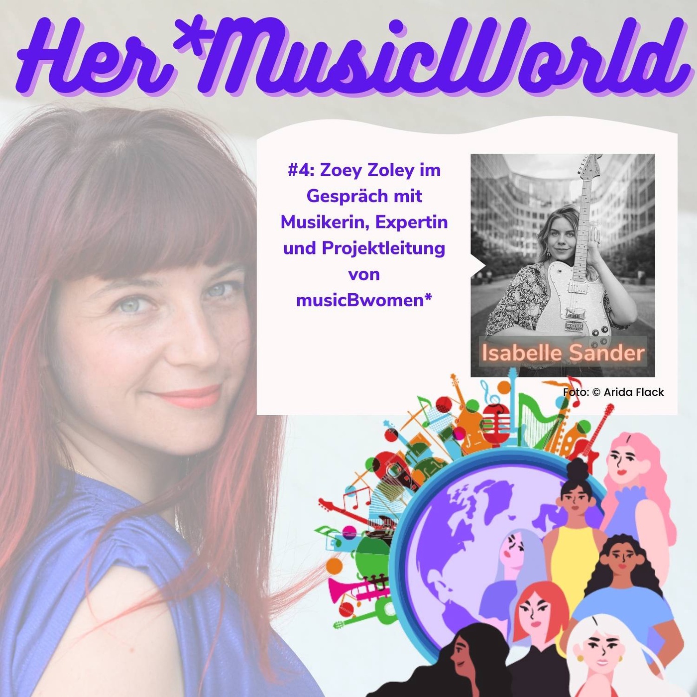 #4 HerMusicWorld Podcast mit Gästin Isa Sander