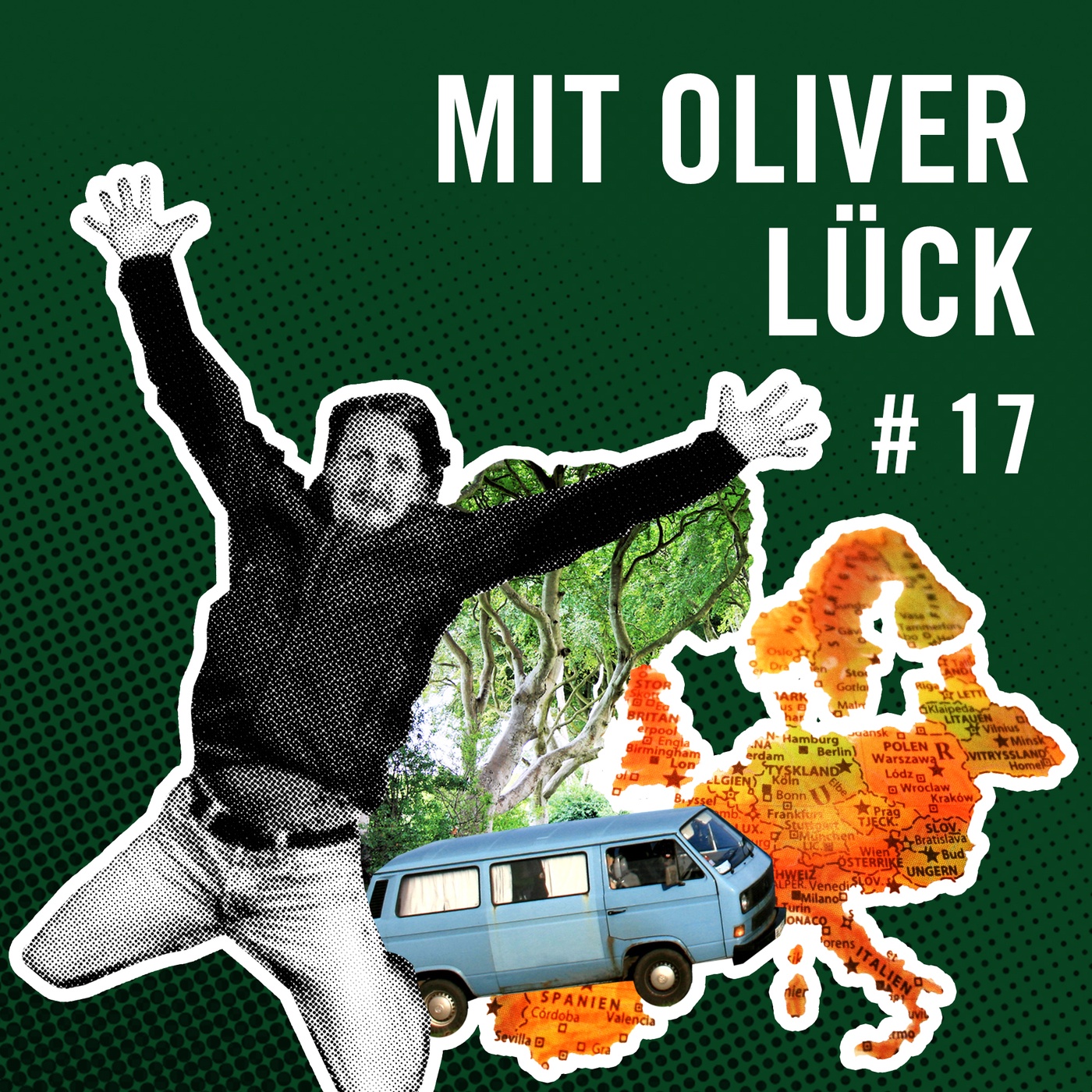 Hund und Herrchen im Bulli auf Tour mit Oliver Lück und Locke #17