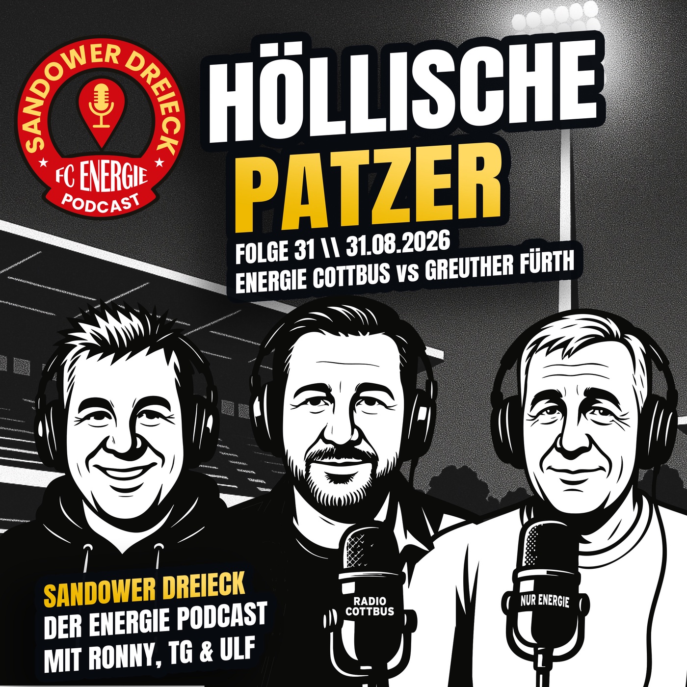 Höllische Patzer| Sandower Dreieck - Der Energie Cottbus-Podcast