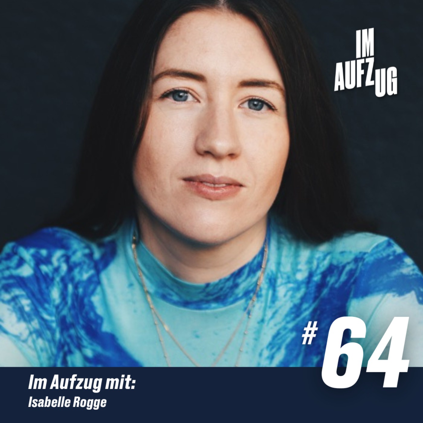 Im Aufzug mit Isabelle Rogge