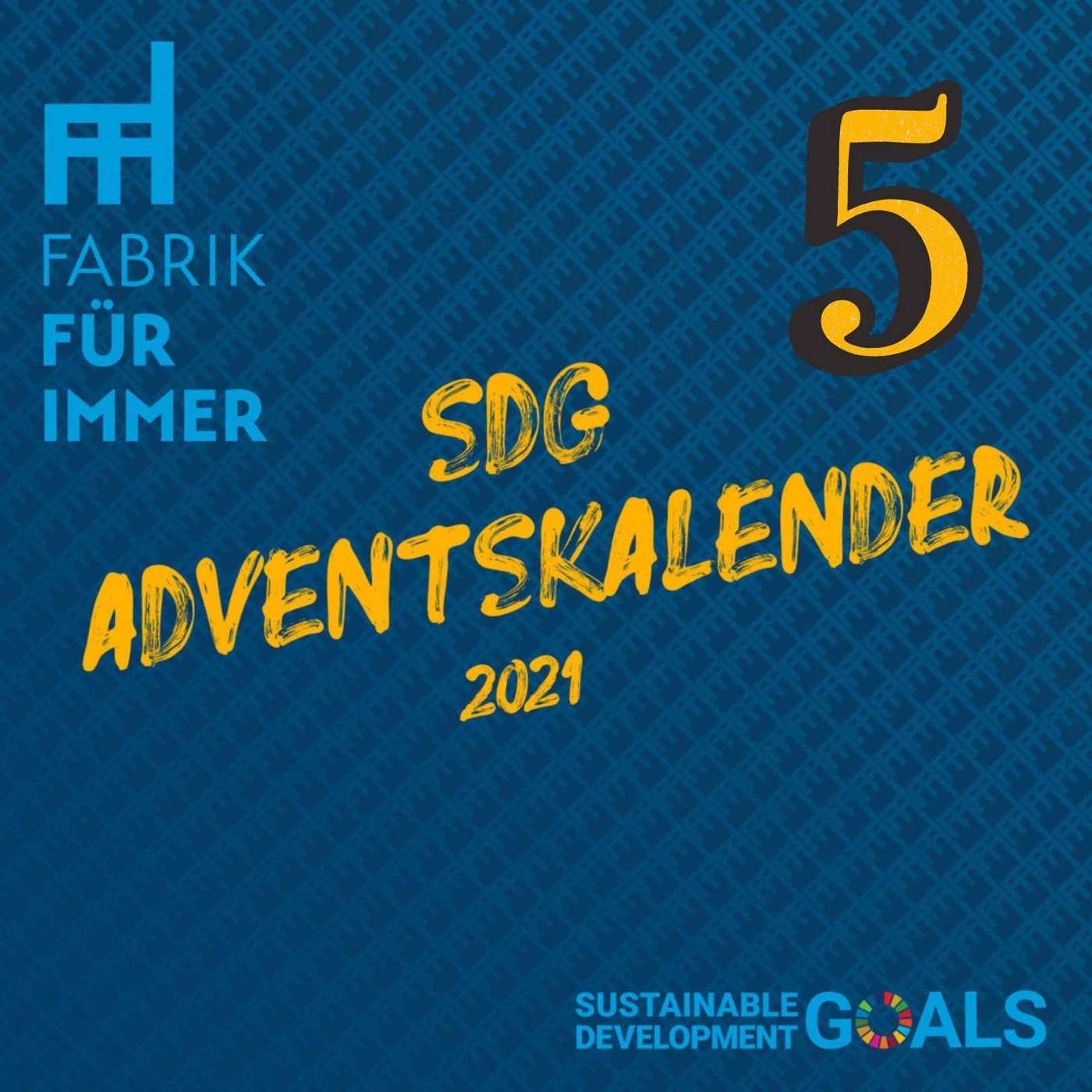 [90] SDG05 Geschlechtergleichheit I SDG Adventskalender #05