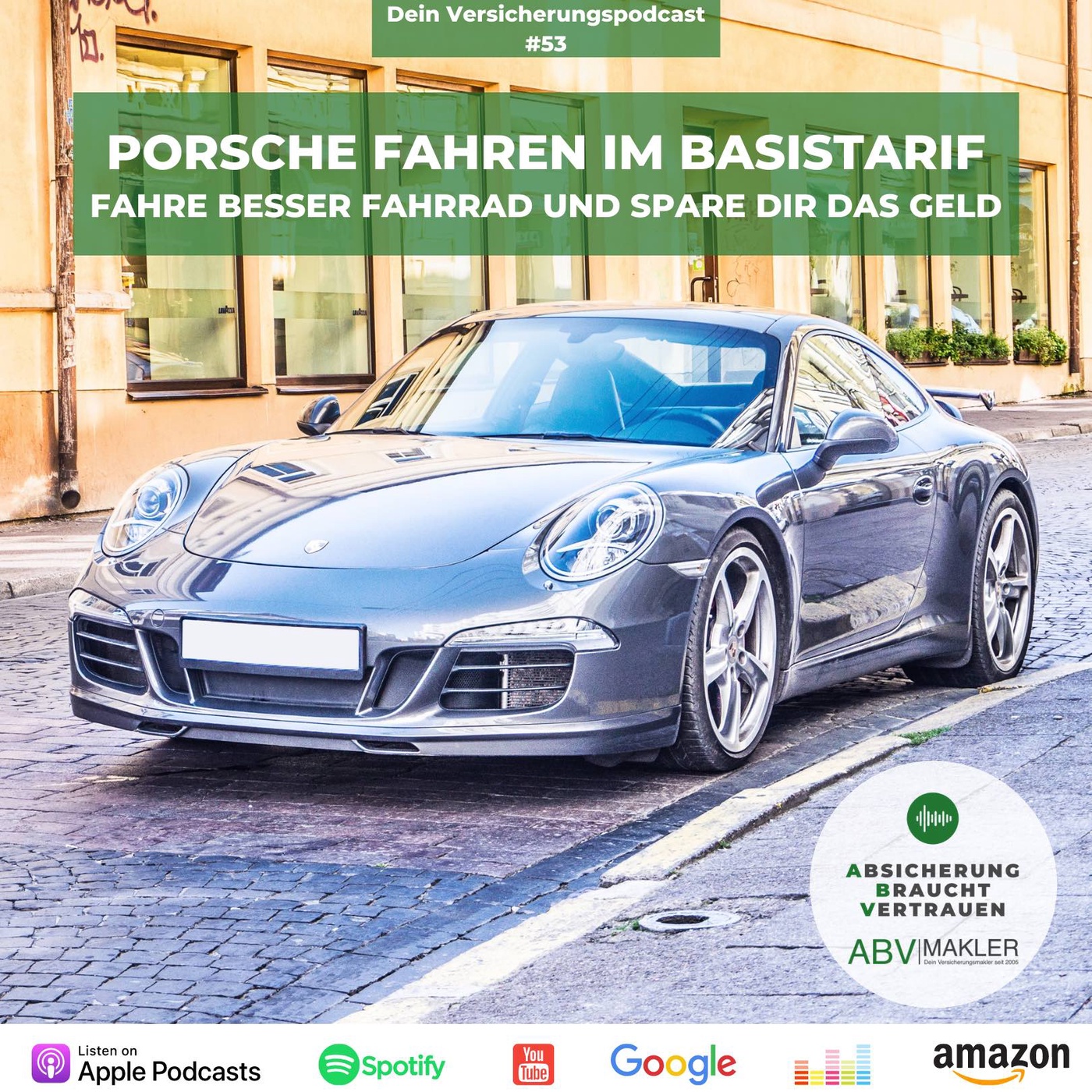 Porsche fahren im Basistarif - Fahre besser Fahrrad und spare Dir das Geld