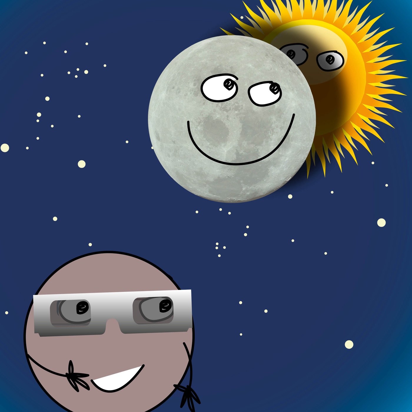 Pluto in der Kurzwelle: Partielle Sonnenfinsternis