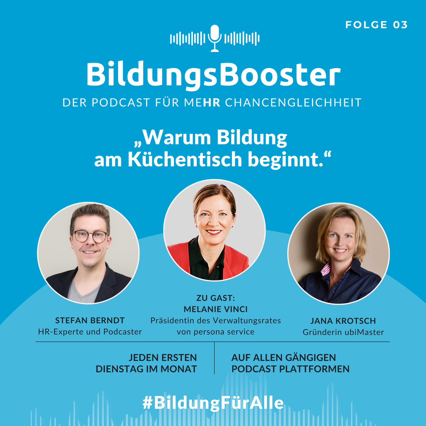 Warum Bildung am Küchentisch beginnt. Mit Melanie Vinci