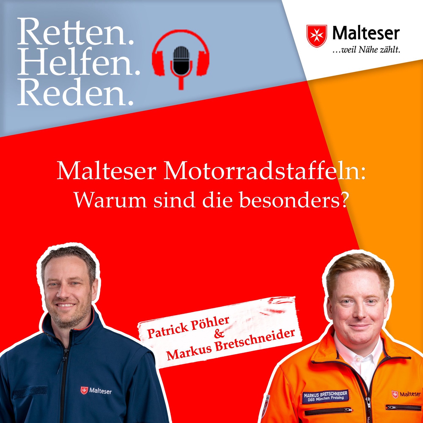 Welche Aufgaben haben die Malteser Motorradstaffeln?