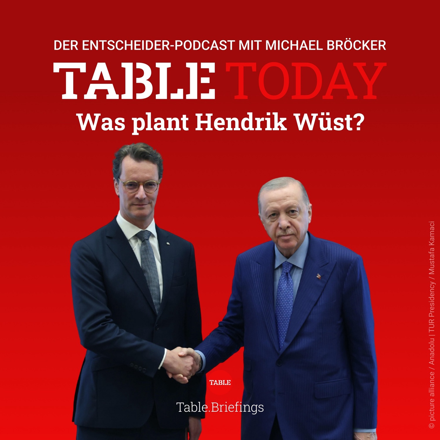 Was plant Hendrik Wüst?