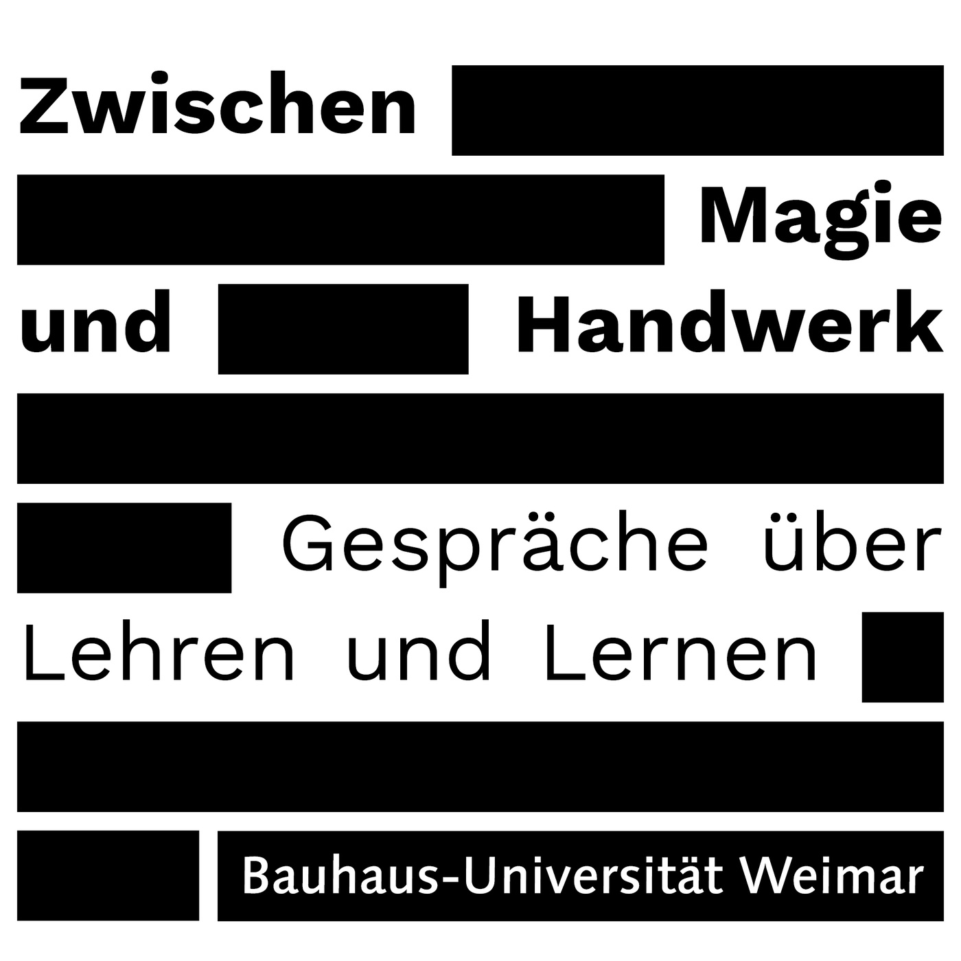 Zwischen Magie und Handwerk