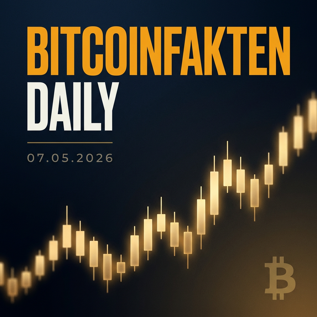 Bitcoinfakten Daily · 07.05.2026 — Krypto-Steuer ab 2027, Krypto-Erbschaft