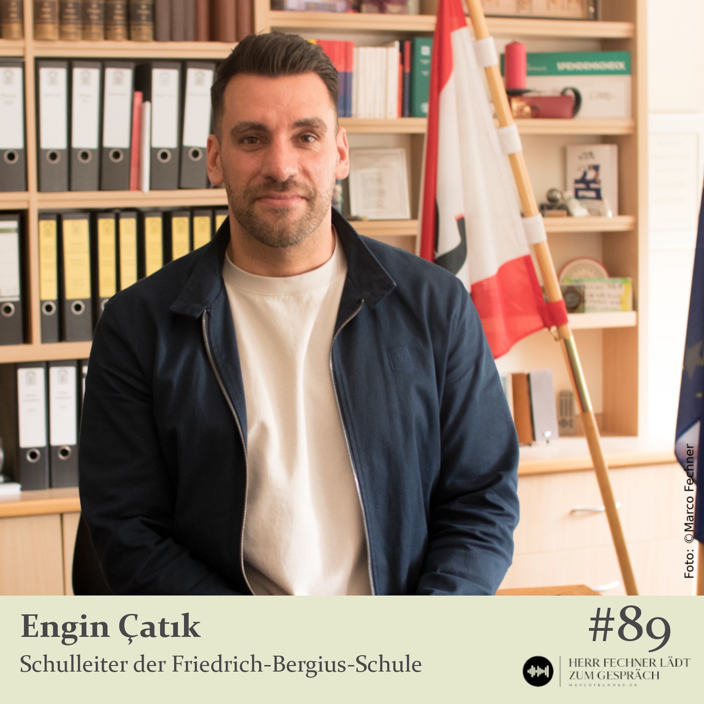 #89 Engin Çatık, Schulleiter der Friedrich-Bergius-Schule