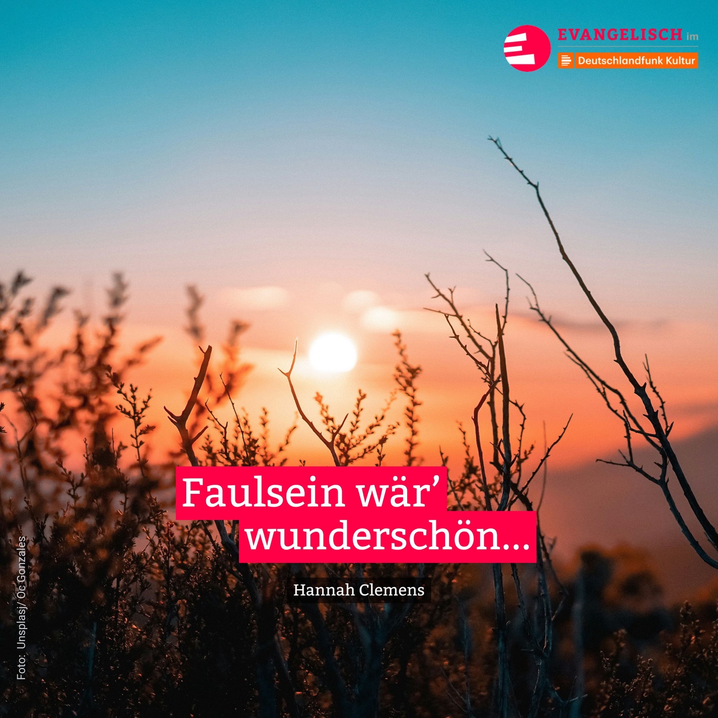 Faulsein wär' wunderschön...