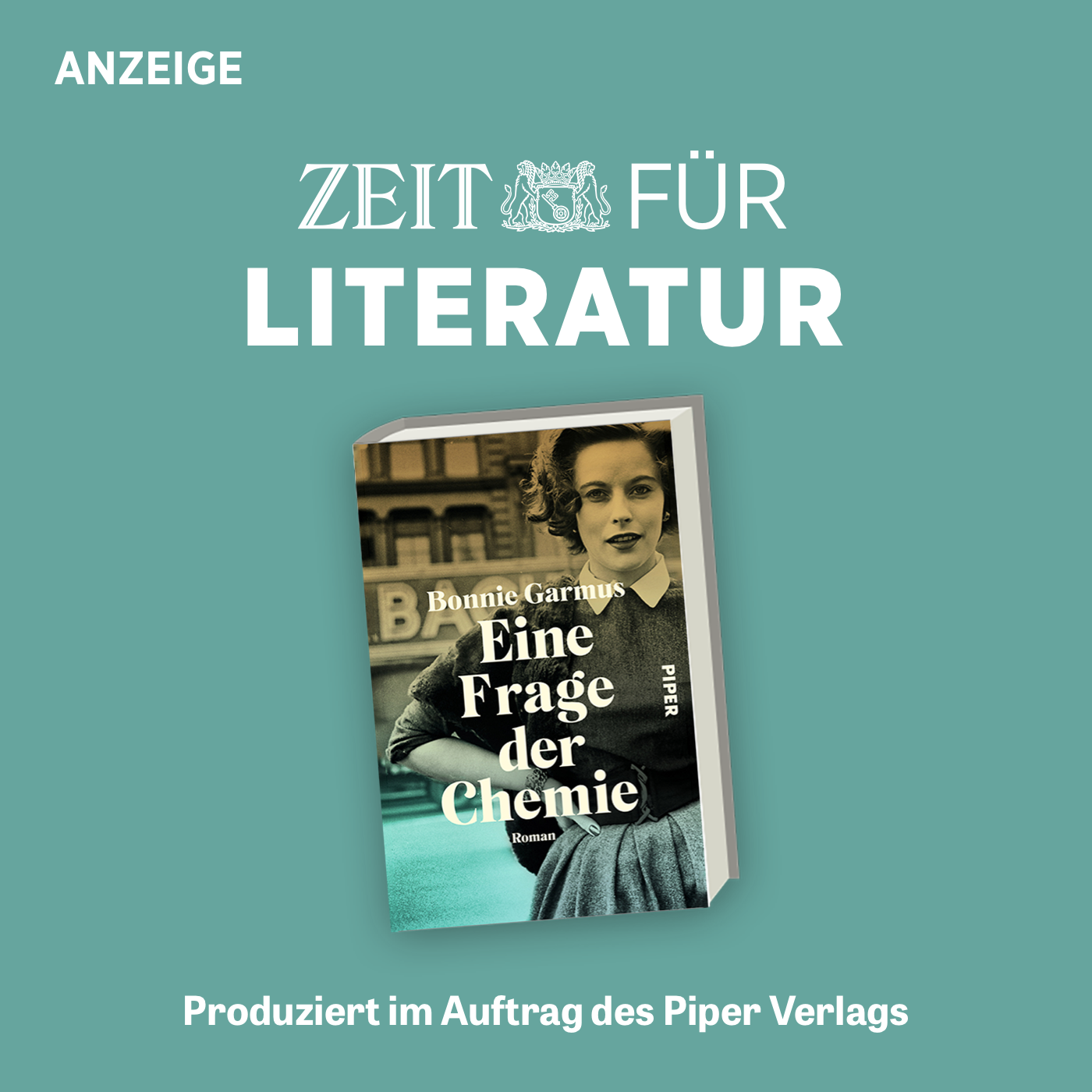 ZEIT für Literatur mit Bonnie Garmus