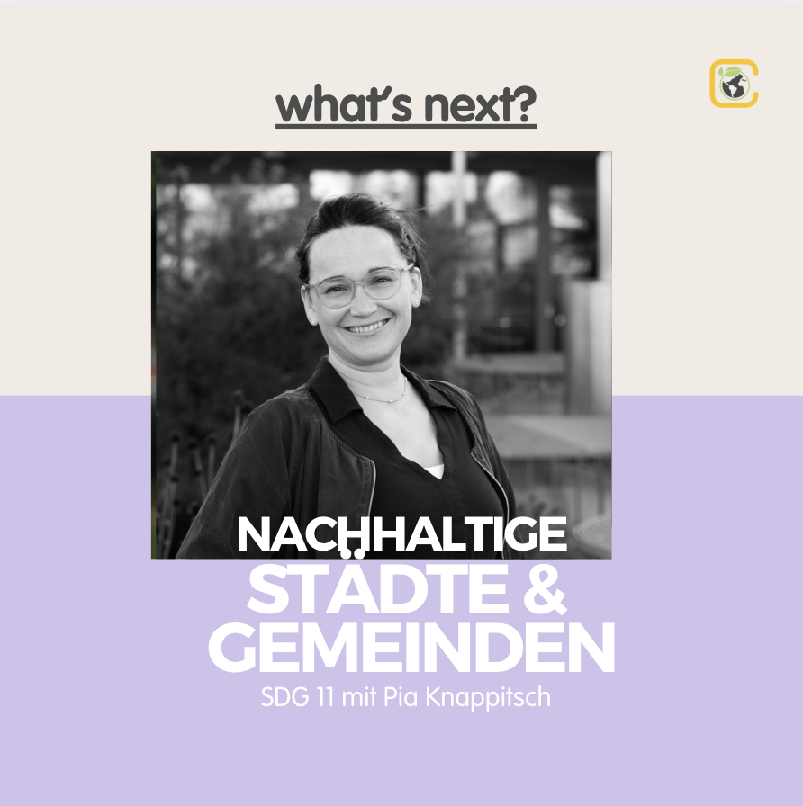 Wie sich Städte an die Klimakrise anpassen mit Pia Knappitsch #11