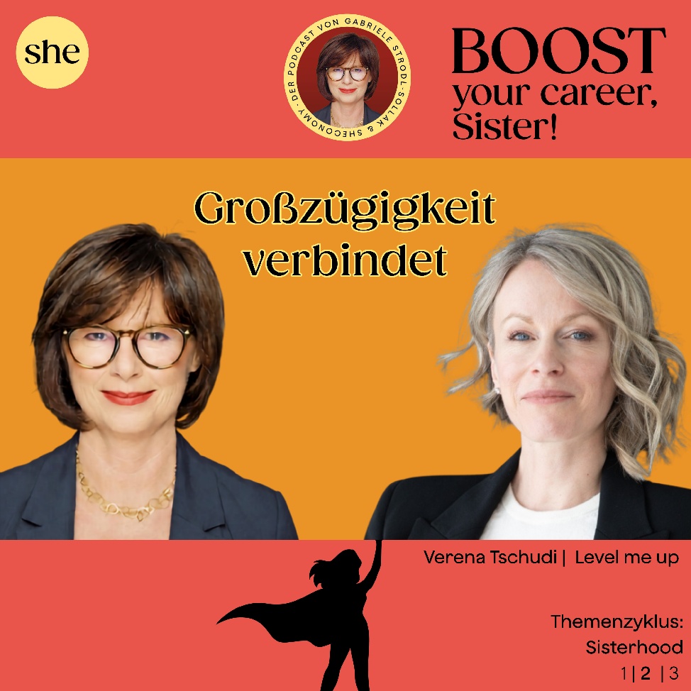 Gespräch | Sisterhood beginnt mit Großzügigkeit – mit Verena Tschudi, Gründerin von Level me up