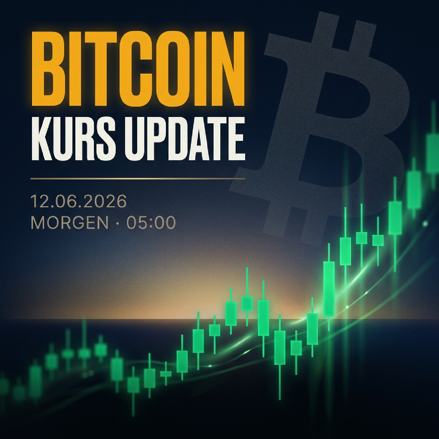 Bitcoin Kurs Morgen 12.06.2026: 54.900 € (+2.23 %)
