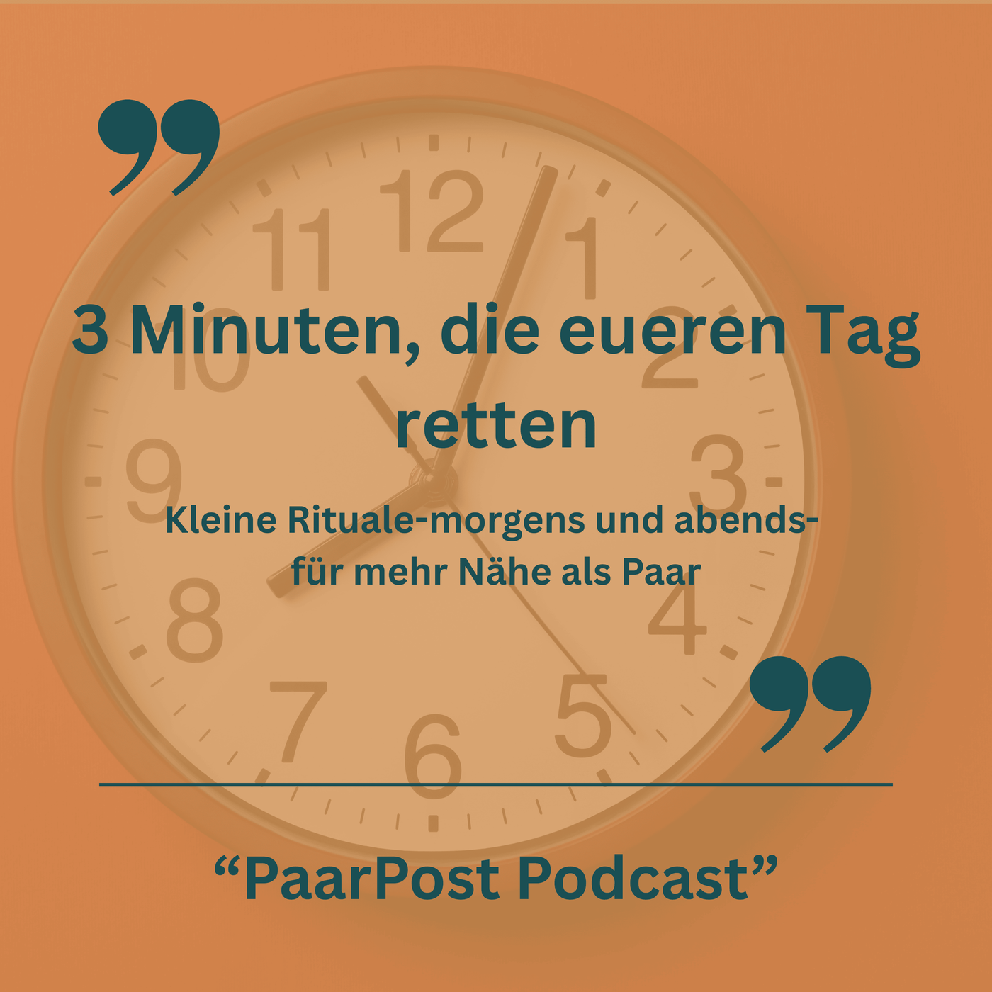 Drei Minuten, die euren Tag retten