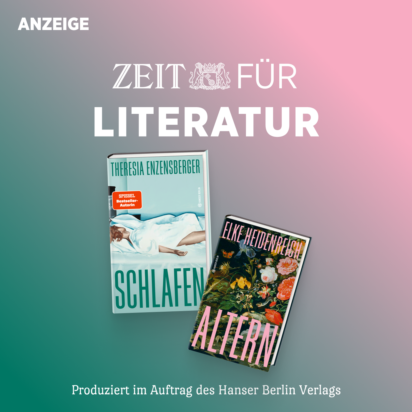 ZEIT für Literatur mit Elke Heidenreich