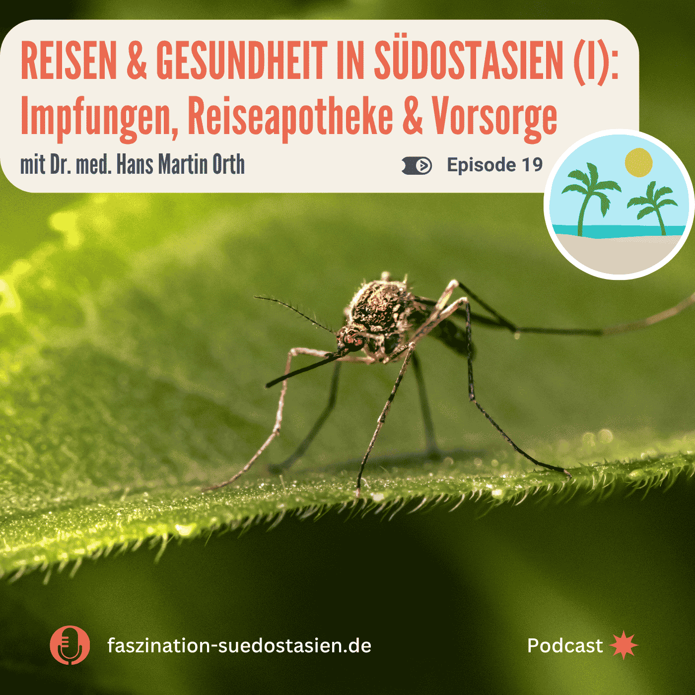 #19 Reisen und Gesundheit in Südostasien (Part I): Impfungen, Reiseapotheke & Vorsorge