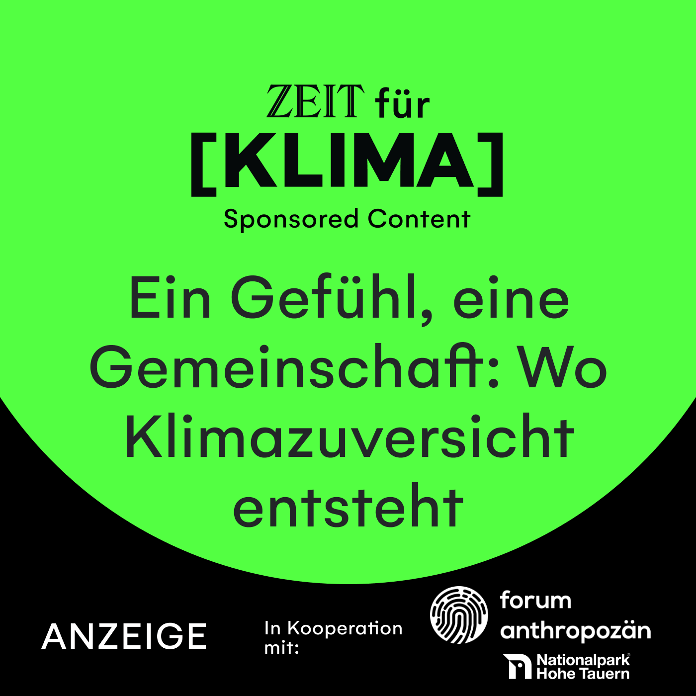 Ein Gefühl, eine Gemeinschaft: Wo Klimazuversicht entsteht