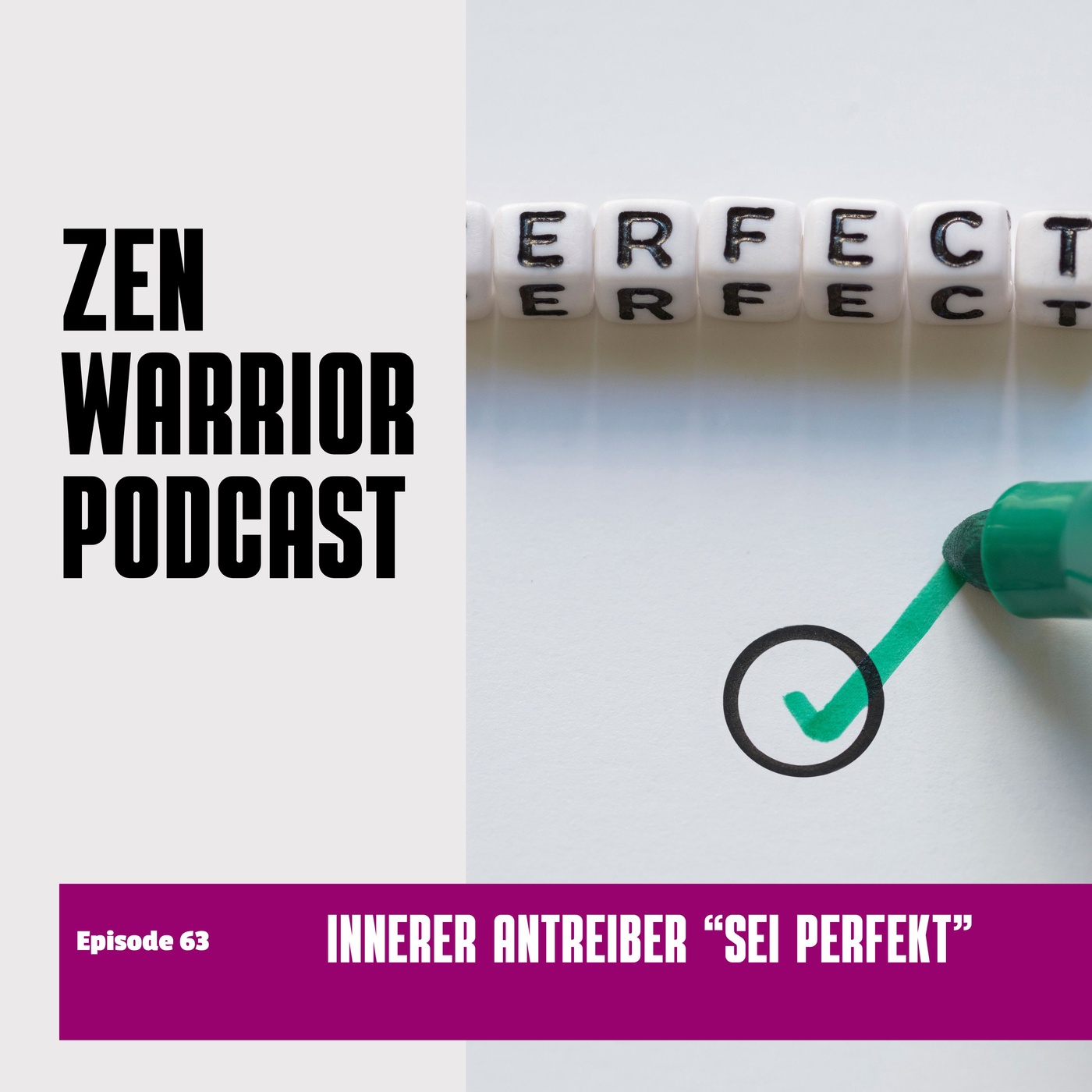 Die inneren Antreiber Teil 3/5 Sei perfekt: Zen Warrior Podcast Episode #63