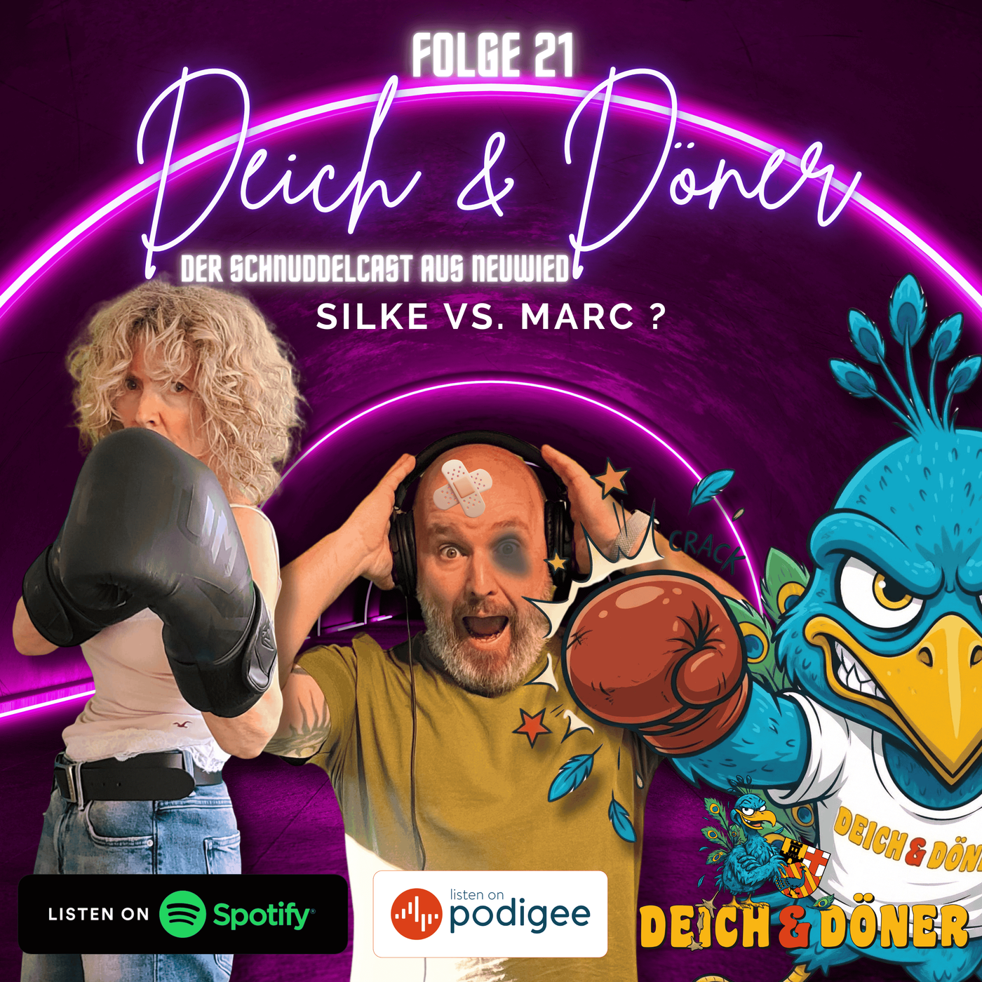 Silke vs Marc - Gibt`s jetzt was auf die Fresse?