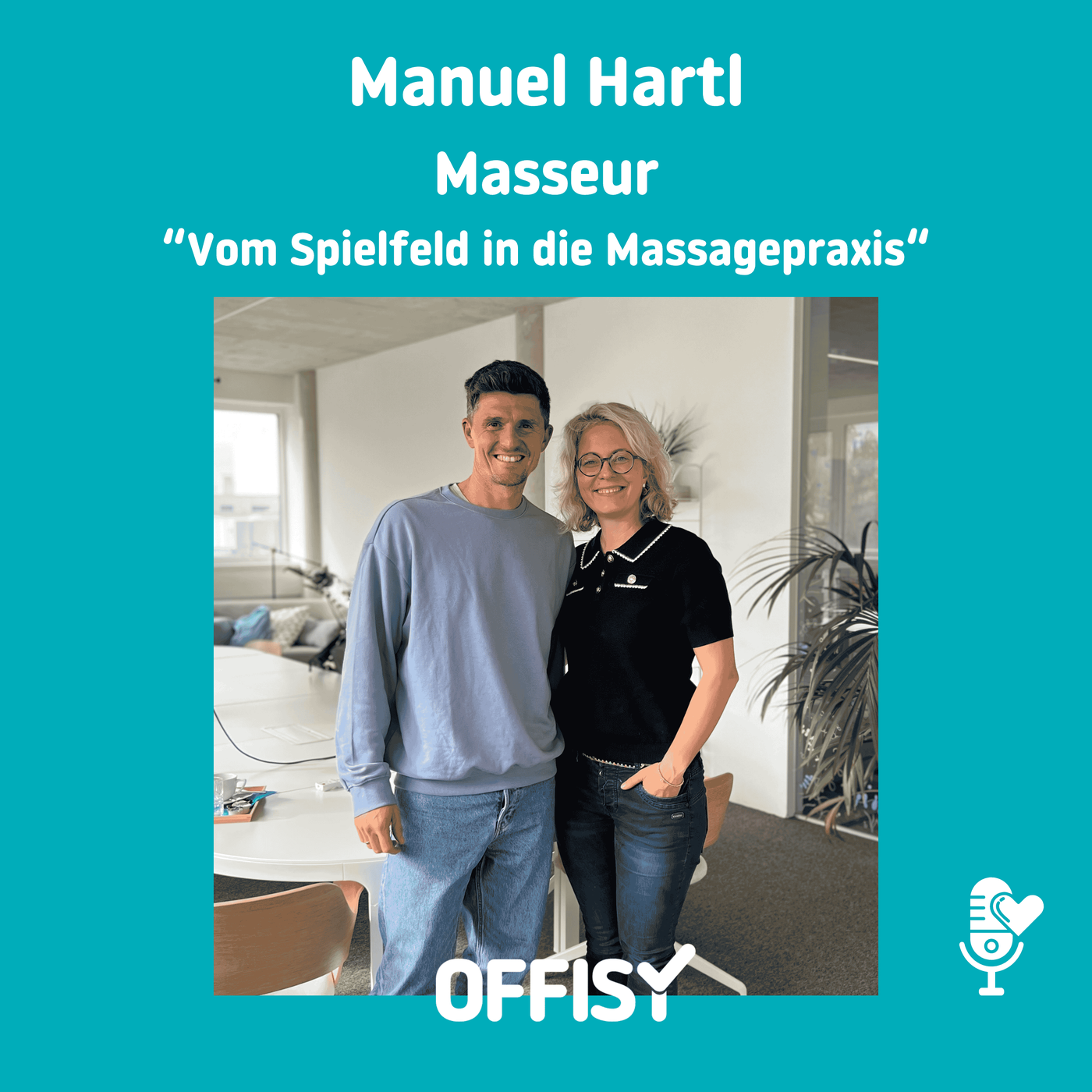 Vom ⚽️ Spielfeld in die 💆‍♂️ Massagepraxis mit Manuel Hartl