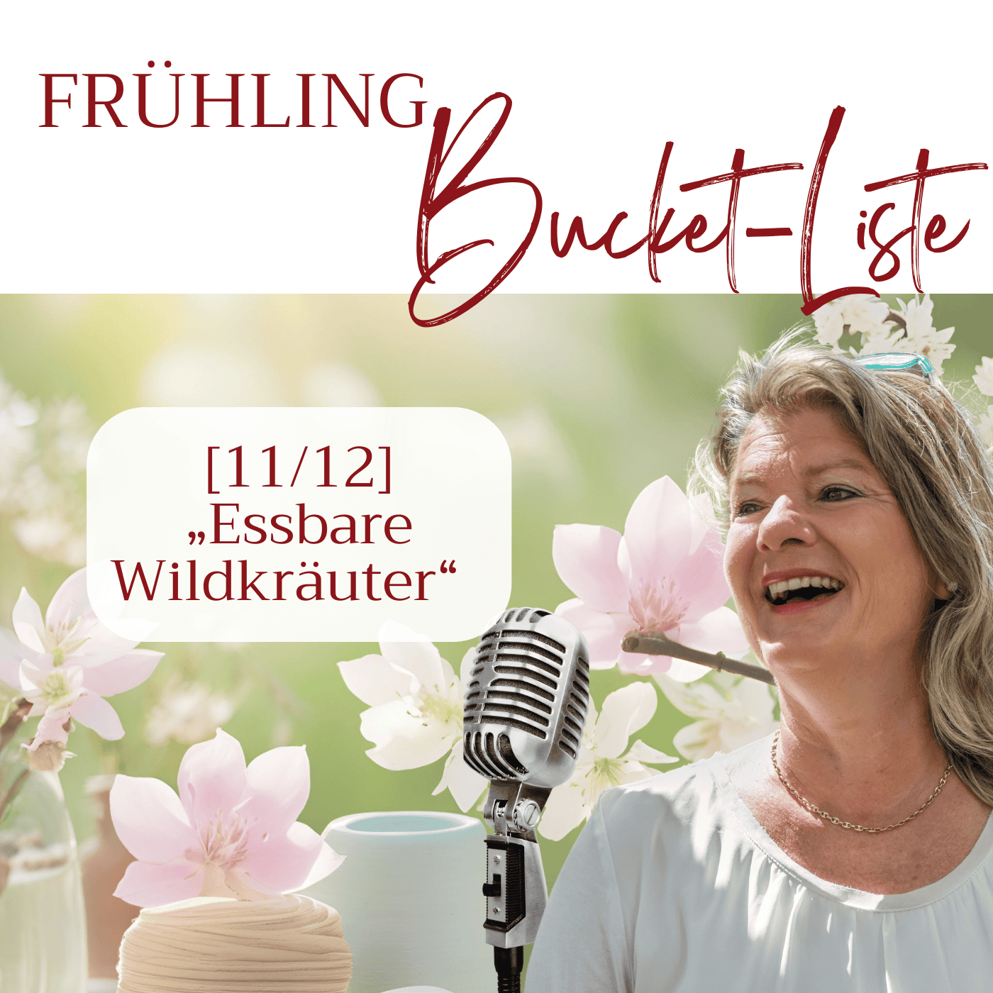 [11/12 Frühling-Bucket-Liste] „Essbare Wildkräuter“