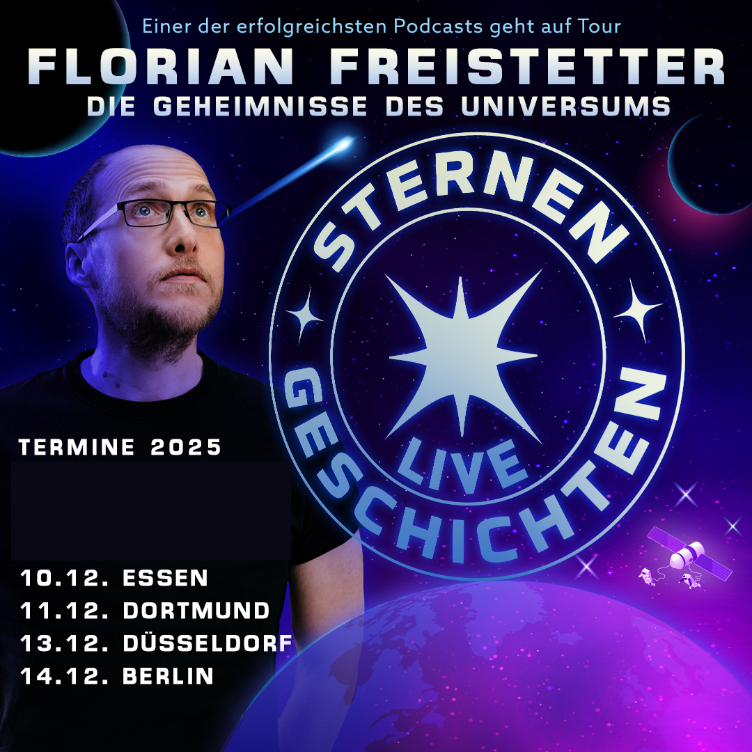 Sternengeschichten LIVE Tour, das Ende der Live-Show und Veränderungen im Podcast